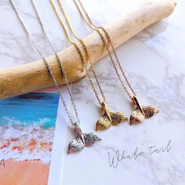 Hawaiian Jewelry ハワイアンジュエリー ホエールテール ネックレス