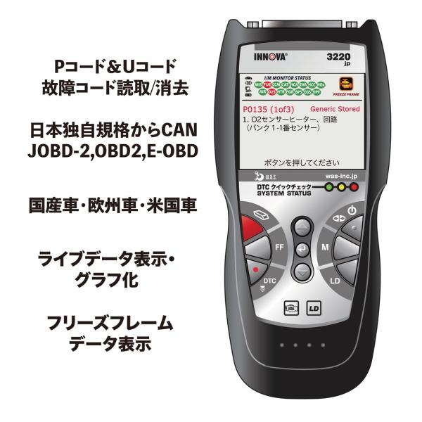 Innova イノーバ コードリーダー32jp Obd2 故障診断機 スキャンツール Buyee Buyee Japanese Proxy Service Buy From Japan Bot Online