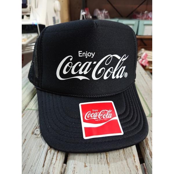 Coca Cola（コカコーラ） メッシュキャップ 帽子 缶バッチ付き MC2B