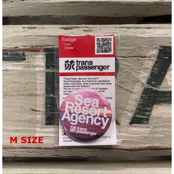 サイズ：直径32ｍｍオリジナルブランド「トランスパッセンジャー」より缶バッジが登場！こちらはMサイズです。（別ページにLサイズがございます）自分だけのオリジナルバッグやポーチにいかがでしょうか？※こちらはメール便にて発送いたします。宅急便を...