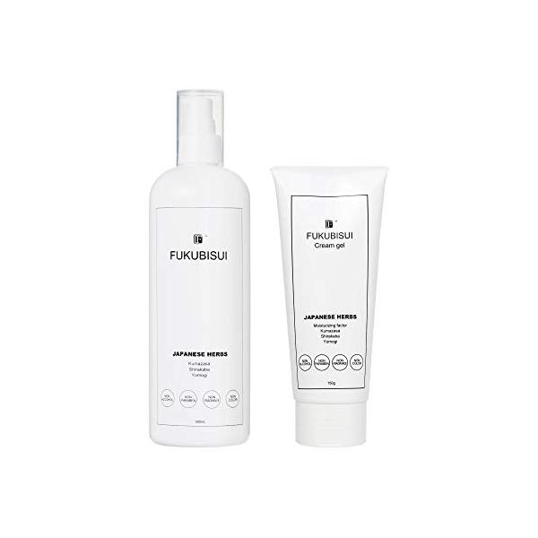 「商品情報」【お得な福美水セット商品】現代肌のための「お守り化粧品」福美水シリーズから、「福美水」と「クリームジェル」がお得なセットになりました。乾燥などの肌荒れを防いで、たっぷりうるおいを与え、トラブルの起きにくい肌に整えます。日本で古く...