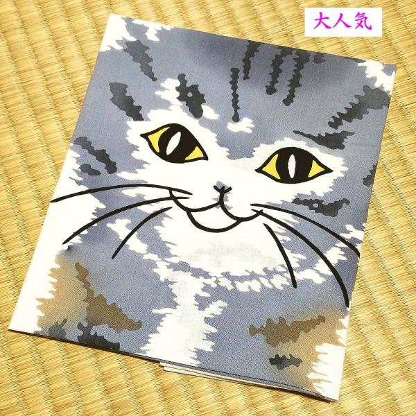 てぬぐい ねこ にゃんこ キャット 癒し 家族 ペット ハンカチ タオル 晒 もめん 梨園染 戸田屋商店 贈り物 インテリア 趣味 ネコポス送料無料