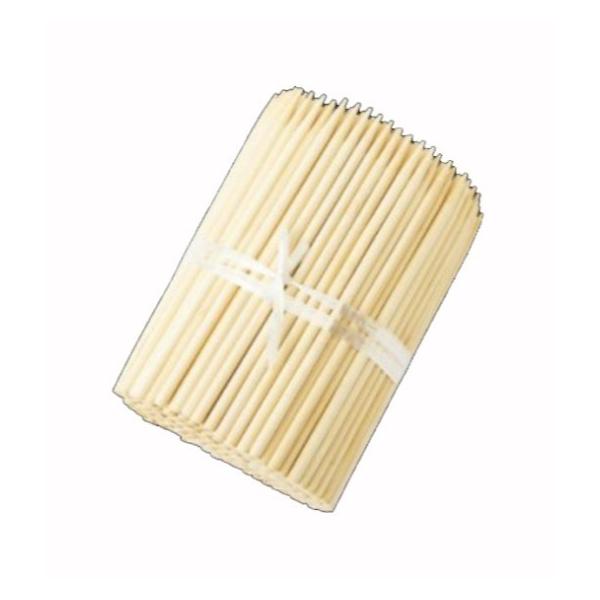 竹ドッグ棒　21cm◇イベントでの使用やアメリカンドッグ・フランクフルト等でお使いいただけます。◇竹串はシンプルなスタンダードモデルの丸串から料理に合わせた様々な形状の串があります。◇創作に最適ななカタチで、機能性に優れた実用的な竹串です。...