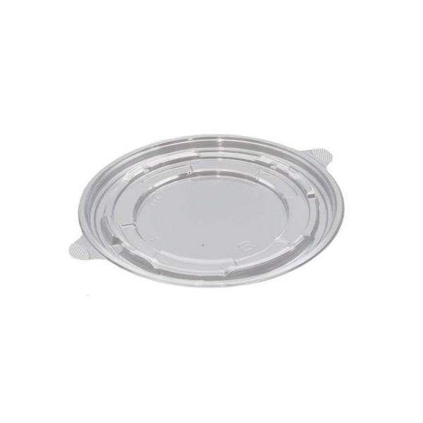 T-DLVデリ22-19内嵌合KW蓋穴有◇新機能「連結かん合」搭載!！◇蓋をした状態で積み重ねると本体底面が蓋天面にはまる「かん合方式」。◇汁漏れしにくく、お持ち帰りやデリバリーで効果を発揮します。●蓋：レンジ不可●素材：OPS●耐熱温度：...