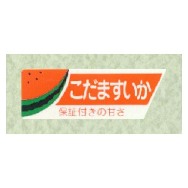 800枚】サ-4566 こだますいか （17×49） 販促用ラベル 青果用ラベル