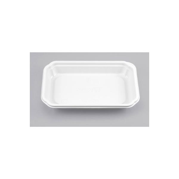 BF-13 ホワイト 本体 ◇定番のお惣菜の容器です。◇スーパーやお弁当やさんで人気です。●本体：レンジ対応●素材：BF●耐熱温度：１０５℃　　　　　●サイズ：１７６×１１０×２５mm ●入数：５０枚