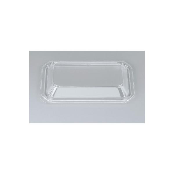 BF-13嵌合蓋 ◇定番のお惣菜の容器です。◇スーパーやお弁当やさんで人気です。●蓋：レンジ不可●素材：OPS●耐熱温度：８５℃　　　　　●サイズ：１７６×１１０×１８mm ●入数：５０枚