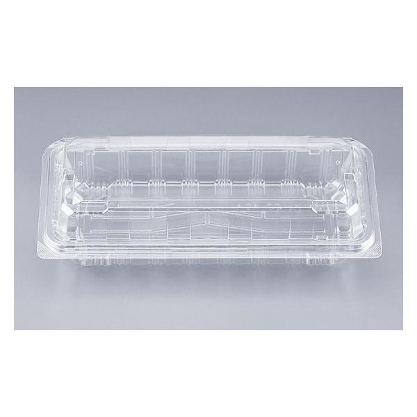 フードパック ＫＬ-23-10Ａ（極太巻）◇巻寿司用のフードパックです。●本体：レンジ不可●素材：OPS●耐熱温度：85℃　　　　　●サイズ：233×103×39（24）mm ●※（）内は蓋の高さ●入数：50枚