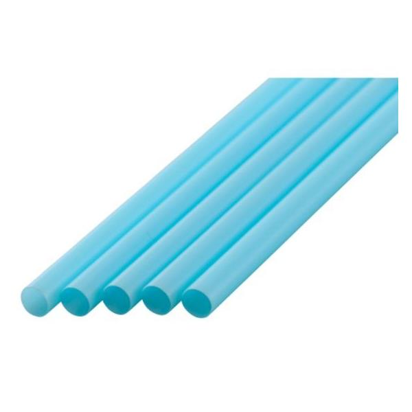 DAIYA STRAW ストレートストロー ブルー◇ジュース用のストレートストロー（袋なし）です。 ●サイズ：φ6mm×21cm●入数：500本
