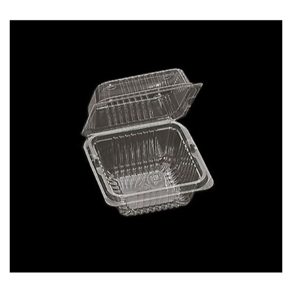 FKパック P-815 有穴（4穴） ◇ミニトマト用のフードパックです。●材質：OPS（透明性が良く、主に蓋の素材に使われています。）●耐熱温度：80℃●サイズ：105×105×43（18）●入数：50枚