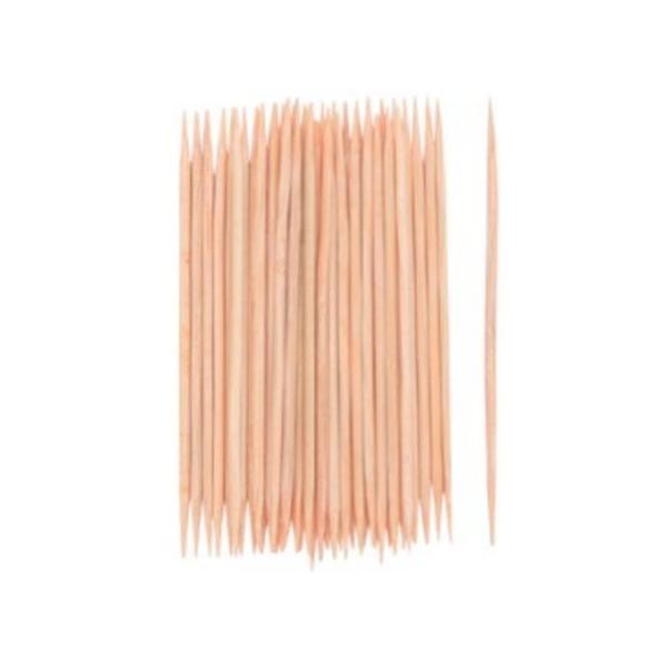 竹楊枝（両細）　6.5cm◇折れにくい極細の先端が特徴です。◇環境にもやさしい素材です。●材質：竹●サイズ：約 φ2mm×6.5cm ●入数：350本
