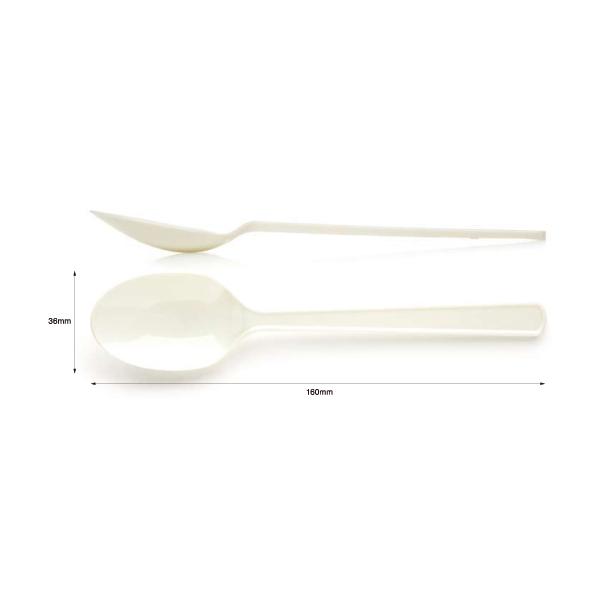 スーベニアスプーン100本 使い捨てスプーン スプーン160C（IV）単袋入 【100本