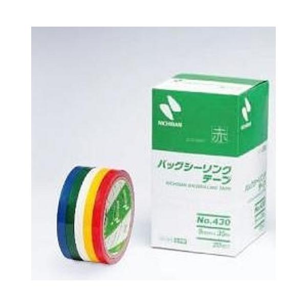 未使用 ニチバン 日本製 バッグシーリングテープ No.430 赤 20個入 ニチバン バッグシーリングテープ No.430 赤 9mm×35m 20巻