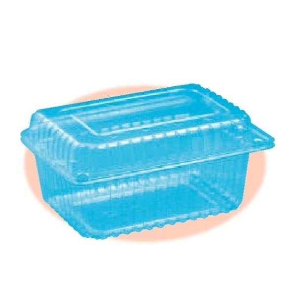 フルーツパック　商品名：フルーツ530　8穴　ボタン嵌合サイズ：外寸/180×130×80mm（本体60mm＋フタ20mm）　内寸/160×110×80mm1枚重量：24g材質：A-PET入数：50個用途：ぶどう約400g・いちご・いちじく...