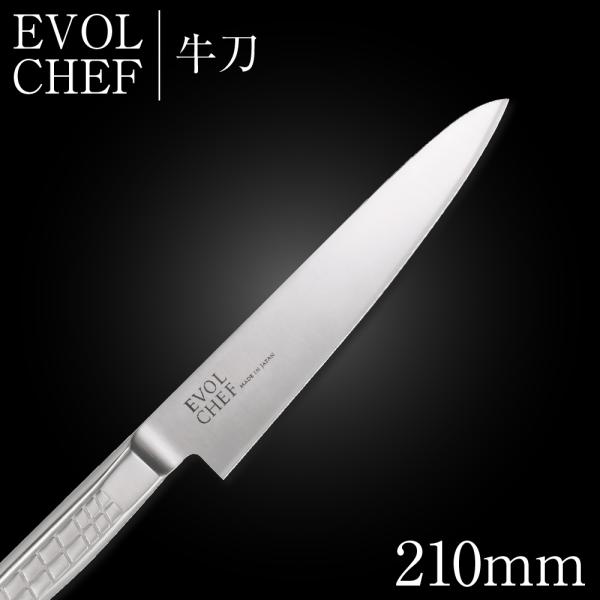 包丁 ナイフ 牛刀包丁 21cm EVOLCHEF エボルシェフ 牛刀 210mm