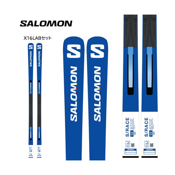 スキー板 サロモン 22-23 SALOMON エスレース S/RACE FIS GS 188cm + X16 (金具付)