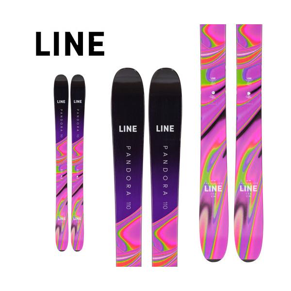 スキー板 ライン 22-23 LINE レディース パンドラ PANDORA 110 (板のみ)