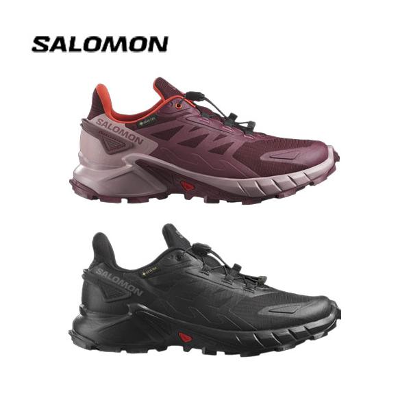 トレイルランニング シューズ サロモン SALOMON SUPERCROSS 4 GTX W [2025SS][女性用][L47594500][L41733900]