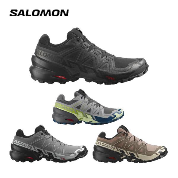 トレイルランニング シューズ サロモン SALOMON SPEEDCROSS 6 [2025SS][男性用][L47810900][L47811000][L41738000][L41737900]
