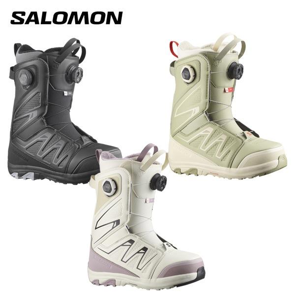 Salomon Ivy BOA SJ スノーボードブーツ ベージュ SALOMON（サロモン） スノーボードブーツ SALOMONアイビー ボア IVY
