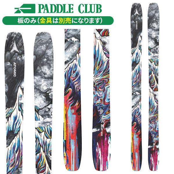 スキー板】アトミック ATOMIC ベント100 BENT 100 (板のみ) 【24-25