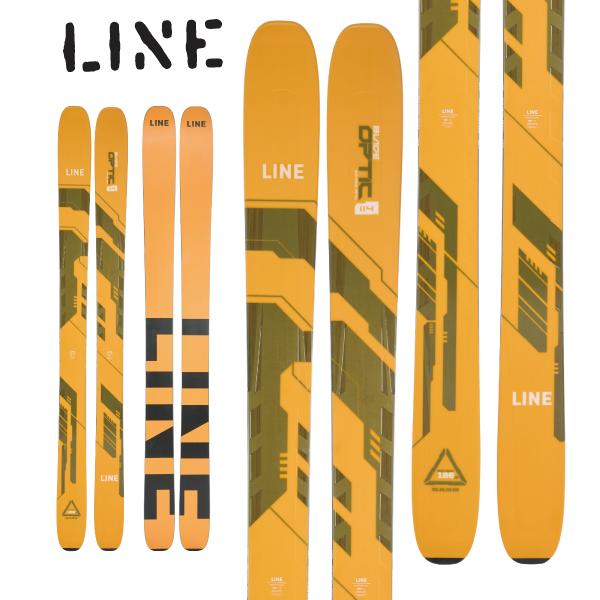 【スキー板】ライン LINE ブレイド オプティック114 BLADE OPTIC 114 (板のみ) 【23-24】【2024】【旧モデル】