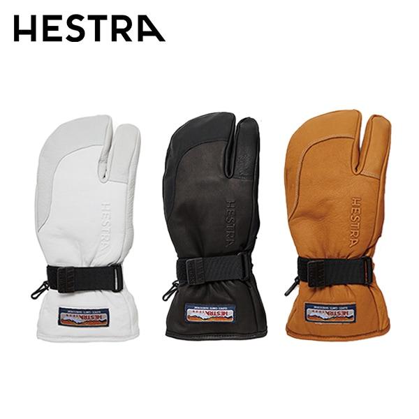 HESTRA（ヘストラ） スキーグローブ スリーフィンガー フル レザー 3