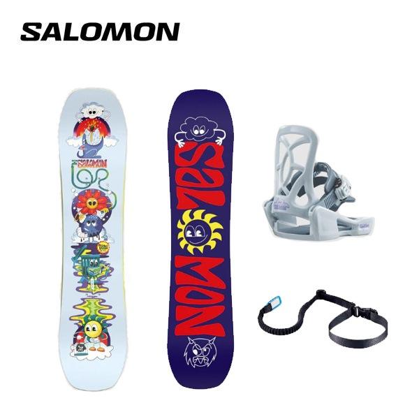 サロモン スノーボード 板 SALOMON チームパッケージ TEAM PACKAGE バインディングセット キッズ [25-26] [2026]