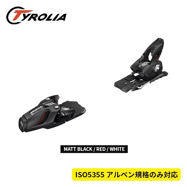 TYROLIA チロリア ビンディングTYROLIA RACE ST 14FEATURES・ストリームトウ・ＡＦＤ ＳＴ　テフロン・レースプロ・ヒールDETAILSカラー：matte black / red /whiteスタンドハイト:17...