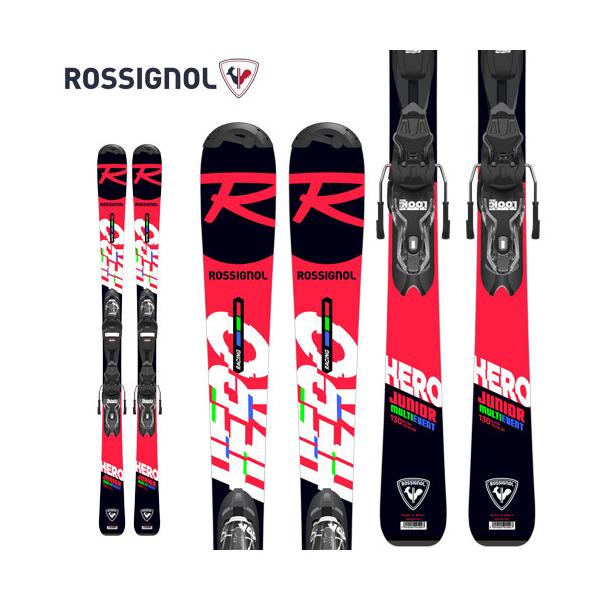 スキー板 ジュニア ロシニョール 21-22 ROSSIGNOL ヒーロー HERO JR (140-150) + XPRESS7 (金具付)[旧モデルスキー]