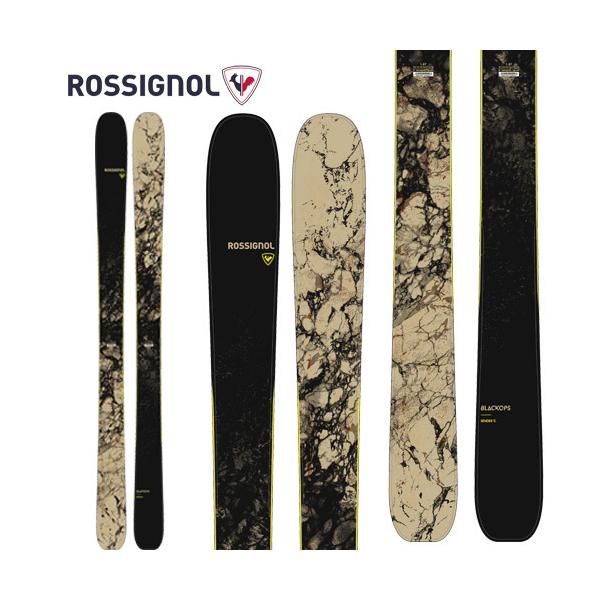 スキー板 ロシニョール 21-22 ROSSIGNOL ブラックオプス センダーTIBLACKOPS SENDER TI (板のみ) [旧モデルスキー]