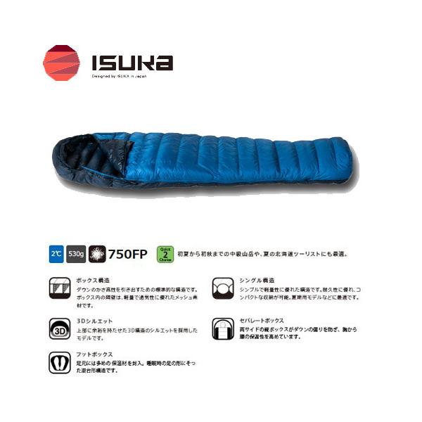 ISUKA イスカ エアドライト 290 ショート Air Dryght シュラフ