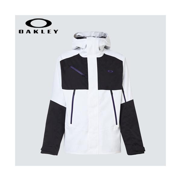 I[N[ OAKLEY CRESCENT 3.0 SHELL JACKET (WHITE) Y WPbg FOA401365