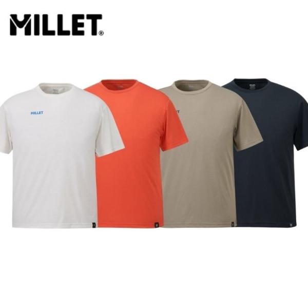 ミレー MILLET COUNTOUR TS SS M Tシャツ メンズ MIV02185 2026春夏M