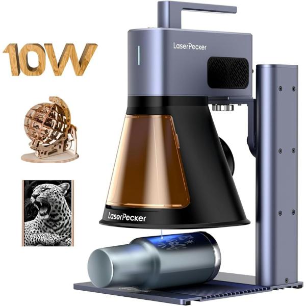 LaserPecker LP2 Plus レーザー彫刻機 家庭用 携帯式10Wレーザー