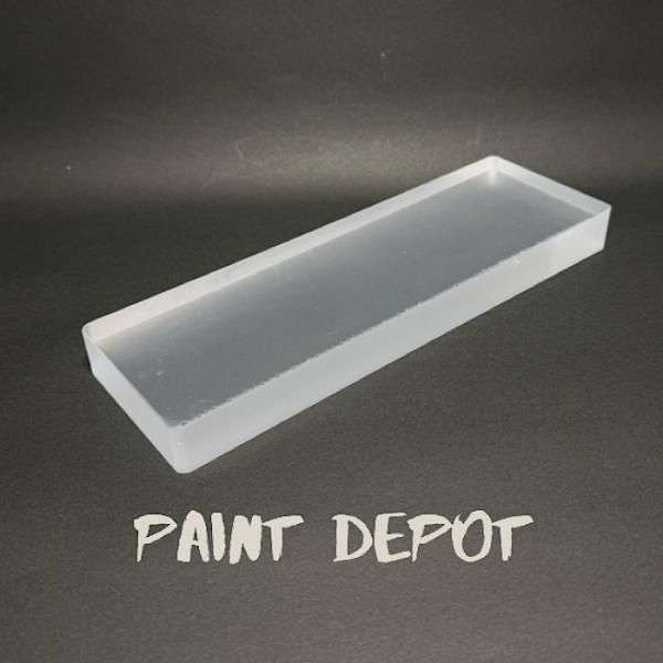 クリスタルフラットファイル215 アクリル製パテ研ぎファイル