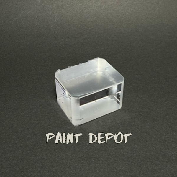 ●小面積のサンディング・ブツ取りの当て板に最適な　指先にフィットする透明なブロック●トレカット8面カットの貼り付けに最適なサイズ●アクリル素材なのでブツ取り作業で感触を敏感に捉えることが出来ます●軽量で平滑性・視認性にも優れ、角は面取りして...