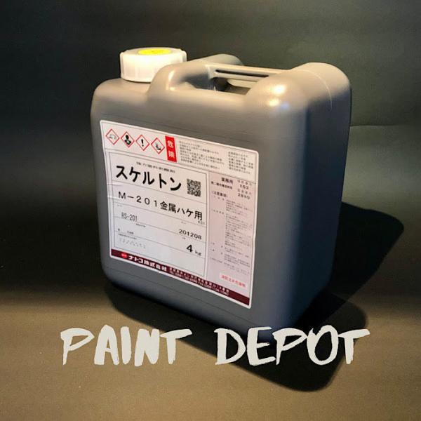 ナトコ スケルトン 剥離剤 4kg M-201(金属ハケ用) : Paint Depot ナトコ スケルトン 剥離剤 4kg M-201(金属ハケ用) : Paint Depot