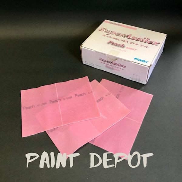 コバックス　シート コバックス スーパーアシレックス シート ピーチ k-1500 170mmX130mm