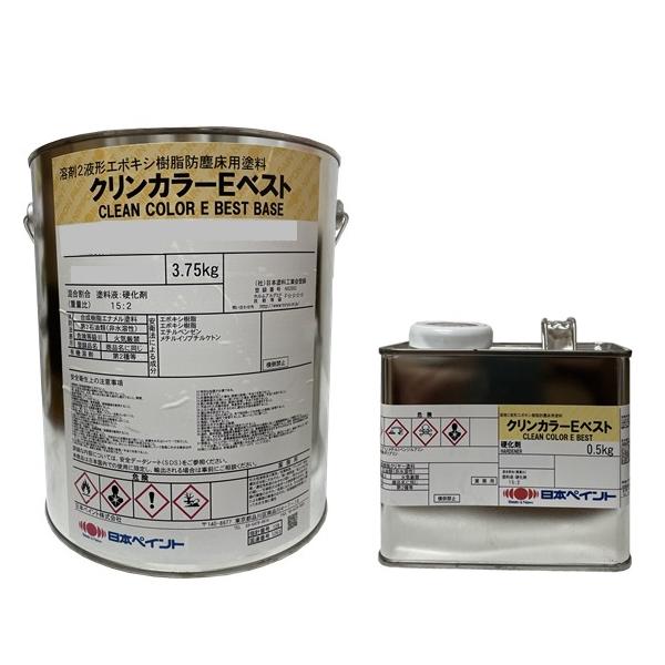 ニッペ クリンカラーUベスト 常備色（CB2.3.6.8.9.10）各色 4.25Kg