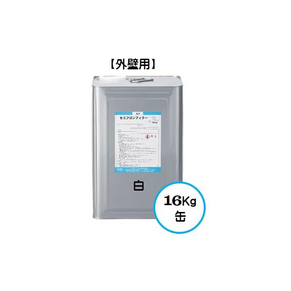 セミフロンフィラーは、特殊アクリルエマルションをベースにした可とう型改修材E（微弾性フィラー）です。各種旧塗膜への優れた付着性・弾性がある為、旧塗膜及び下地に発生した微細なクラックへの追従性に大きな効果が得られます。