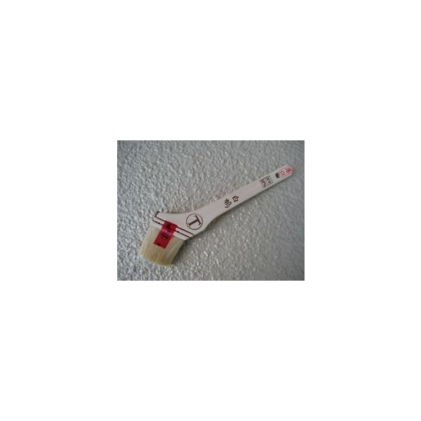 白鳩刷毛 筋白 薄口 ２０号 幅45mm×厚15mm×丈40mm  10本/大塚刷毛製造