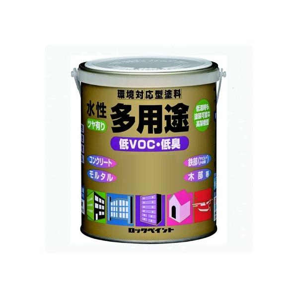 水性多用途  1.6L  各色【ロックペイント】