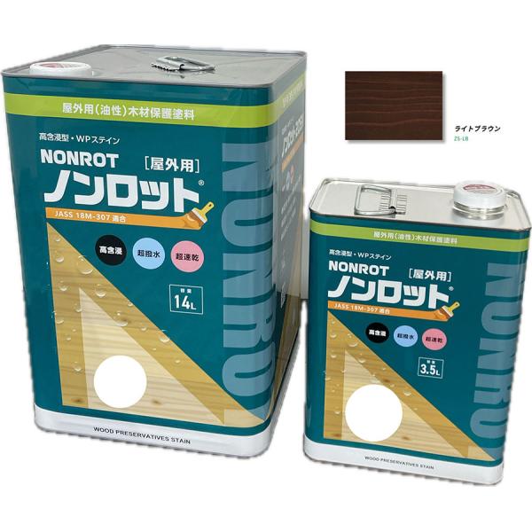 ノンロット205Ｎ Ｚカラーシリーズ 3.5Ｌ ライトブラウン 注ぎ口(ベロ付き)【前田工繊産資株式会社】