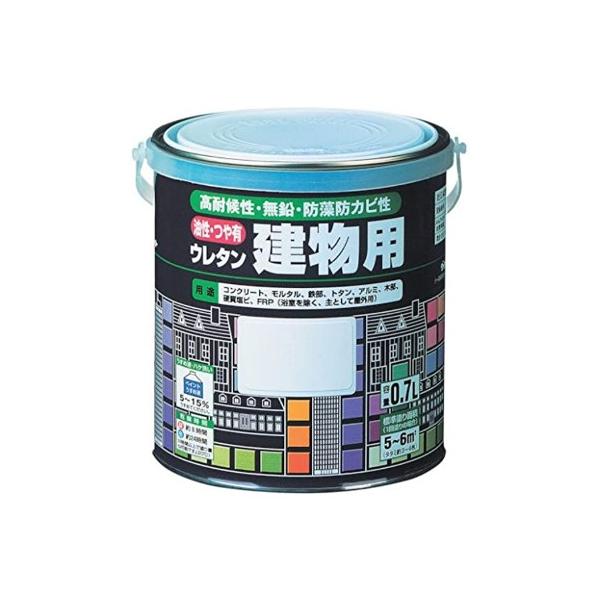 油性・つや有ウレタン建物用 0.7L 各色【ロックペイント】 : PAINT