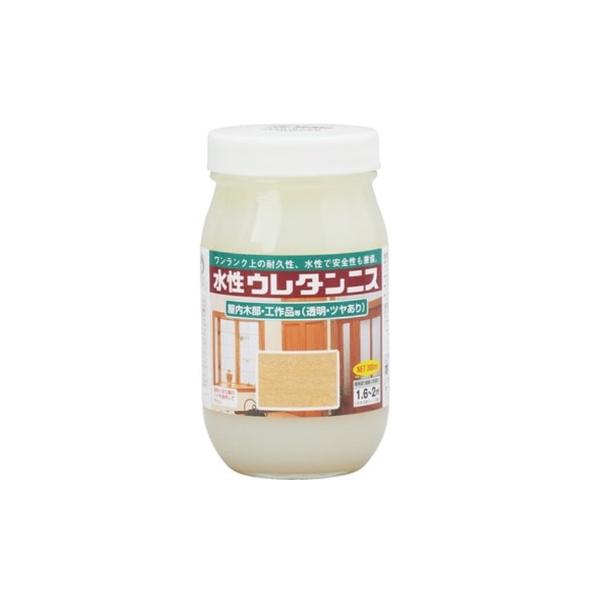水性ウレタンニス 300ML 各色 【ロックペイント】 : PAINT AND TOOL