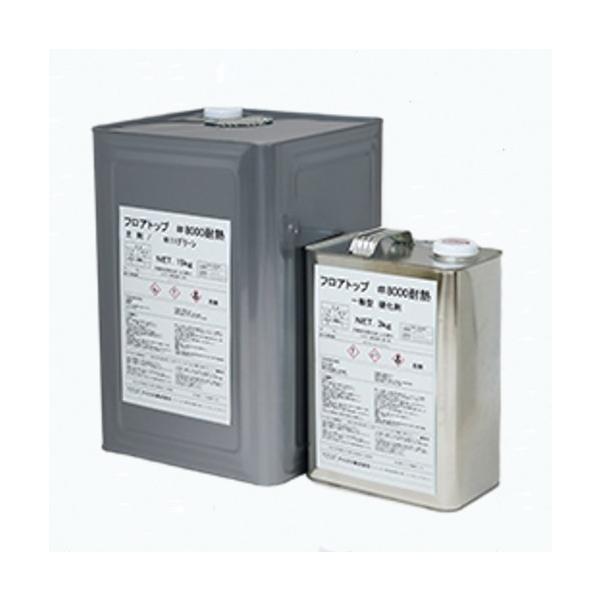 フロアトップ8000 耐熱 18kgセット グリーン【アトミクス】 : PAINT