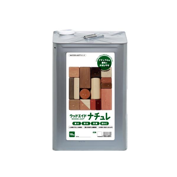 ウッドエイド ナチュレ クリア 16kg【日本マテリエイド株式会社