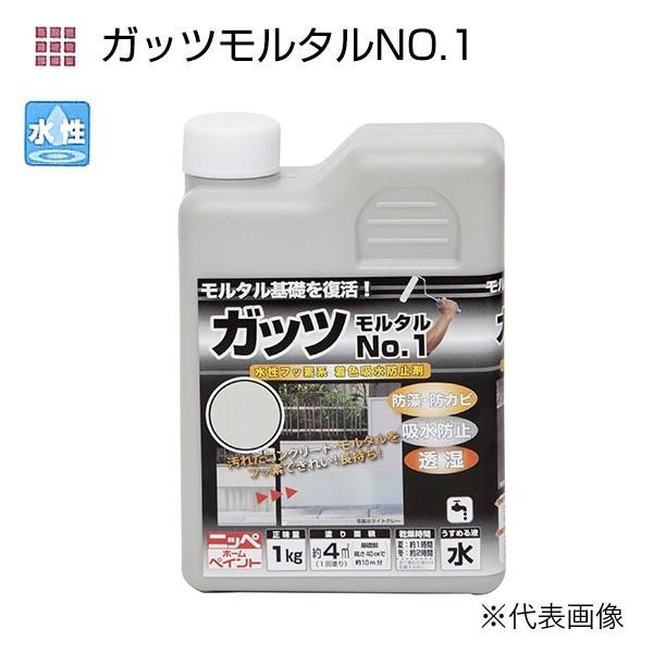 ガッツ モルタルNo.1 1kg 各色【ニッペホームプロダクツ】 : PAINT AND