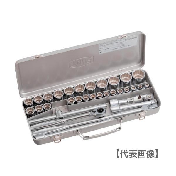 TONE ソケットレンチセット 差込角12．7mm 33点